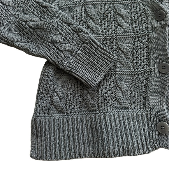 NWT Madewell Open Stitch Cardigan Sweater Medium - Picture 5 of 9